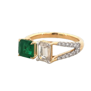 Emerald Stone Ring
