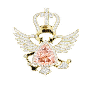 Celestial Crown Guardian Brooch