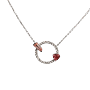 Celestial Pink Orbit Necklace