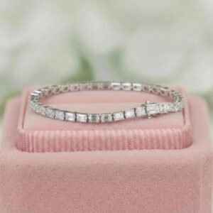 White Gold Tennis Bracelet