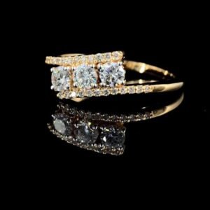 Trinity Spark Diamond Ring