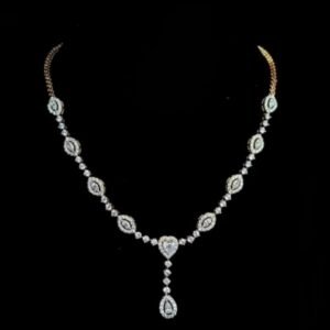 Seraphina Teardrop Crystal Necklace