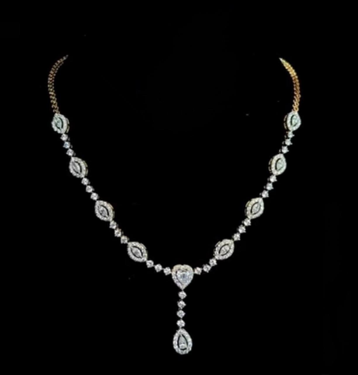 Seraphina Teardrop Crystal Necklace